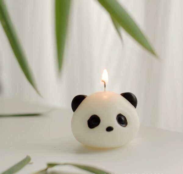 Panda candle